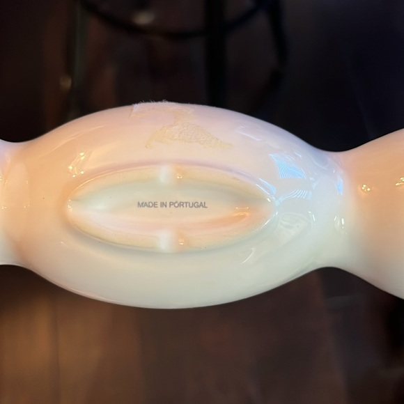 White porcelain condiment serving dish - Picture 3 of 6